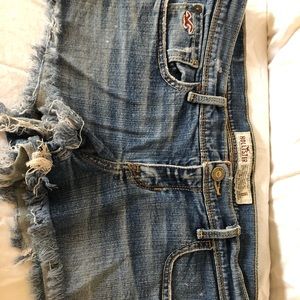 Hollister low rise denim medium wash